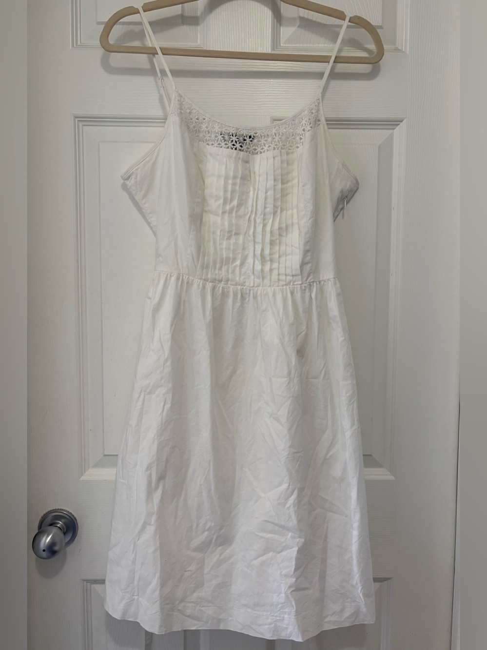 Tommy Hilfiger White cotton poplin midi Dress